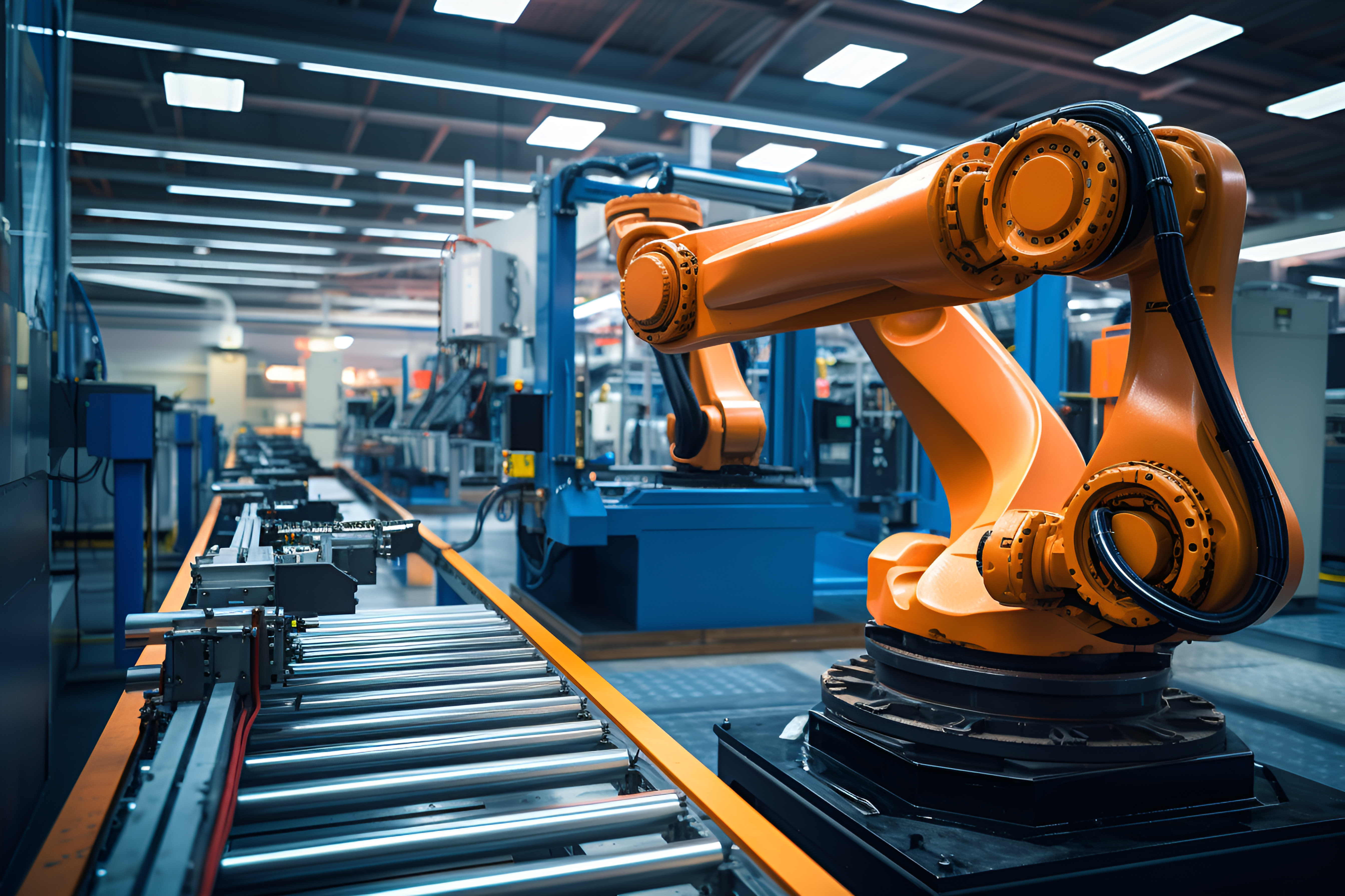 攝圖網(wǎng)_601308666_工廠里的機械臂(企業(yè)商用)